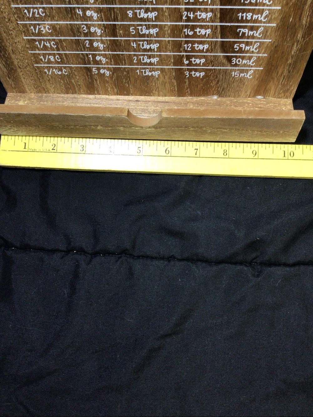 Cookbook/Tablet Stand with Kitchen Conversion Chart - Picture 4 of 4